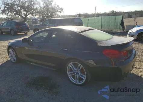 2014 BMW 650 I Gran Coupe z USA, uszkodzony, nr VIN WBA6B2C56ED129056